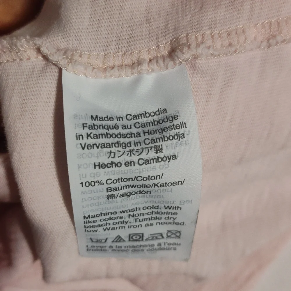 J.Crew  Pink Strawberry Short Sleeve Collector Tee  Size Medium
